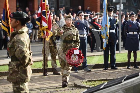 Remembrance Sunday, MaidenheadRemembrance Sunday outside Maidenhead Town Hall