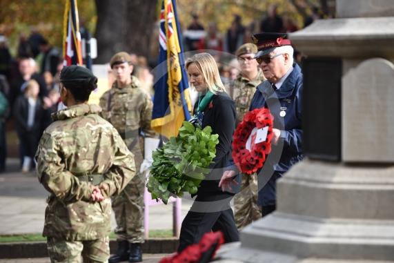 Remembrance Sunday, MaidenheadRemembrance Sunday outside Maidenhead Town Hall