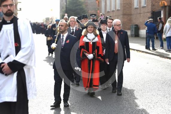 Remembrance Sunday, MaidenheadRemembrance Sunday outside Maidenhead Town Hall