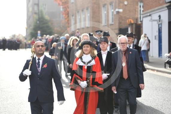 Remembrance Sunday, MaidenheadRemembrance Sunday outside Maidenhead Town Hall