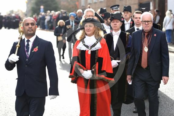 Remembrance Sunday, MaidenheadRemembrance Sunday outside Maidenhead Town Hall