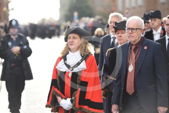 Remembrance Sunday, MaidenheadRemembrance Sunday outside Maidenhead Town Hall
