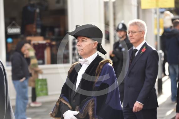 Remembrance Sunday, MaidenheadRemembrance Sunday outside Maidenhead Town Hall