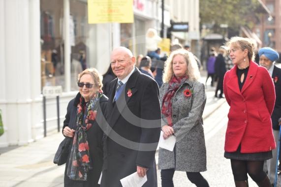 Remembrance Sunday, MaidenheadRemembrance Sunday outside Maidenhead Town Hall