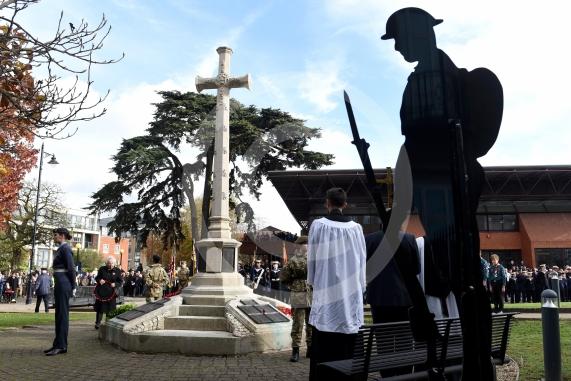 Remembrance Sunday, MaidenheadRemembrance Sunday outside Maidenhead Town Hall
