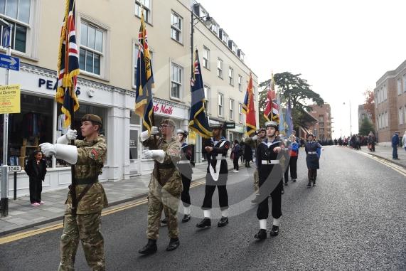 Remembrance Sunday, MaidenheadRemembrance Sunday outside Maidenhead Town Hall