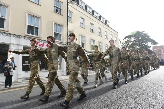 Remembrance Sunday, MaidenheadRemembrance Sunday outside Maidenhead Town Hall