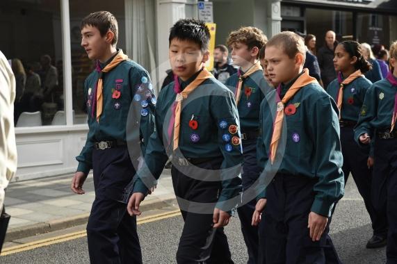 Remembrance Sunday, MaidenheadRemembrance Sunday outside Maidenhead Town Hall