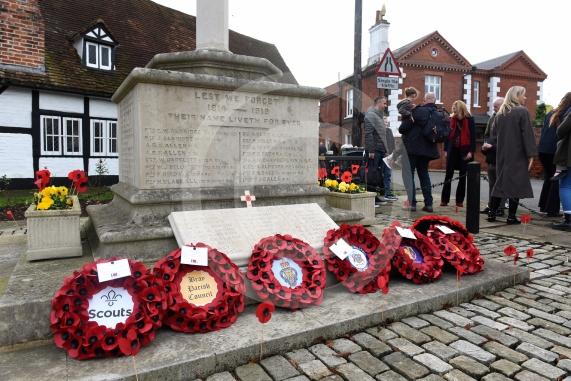 Remembrance Sunday in Bray