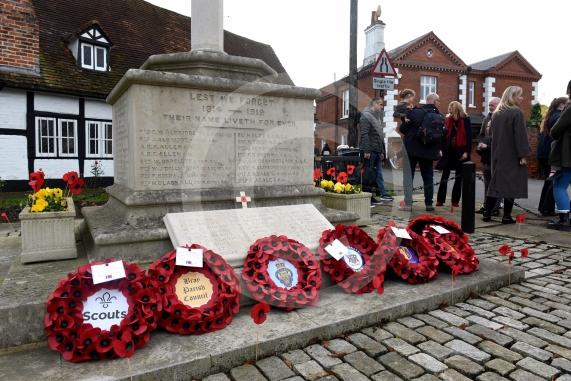 Remembrance Sunday in Bray