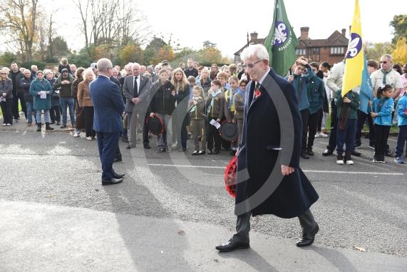 Remembrance Sunday in Holyport