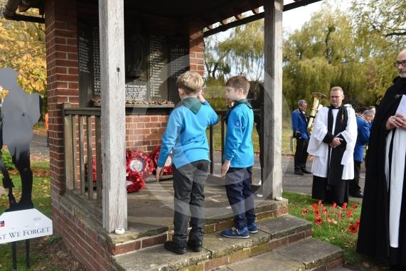 Remembrance Sunday in Holyport