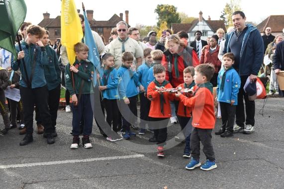 Remembrance Sunday in Holyport