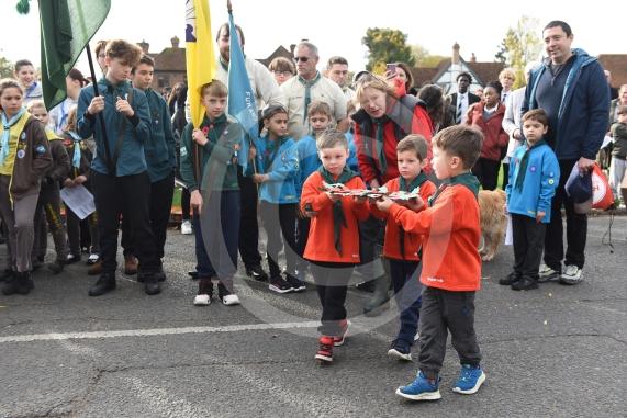 Remembrance Sunday in Holyport