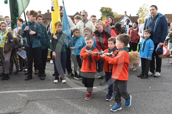 Remembrance Sunday in Holyport