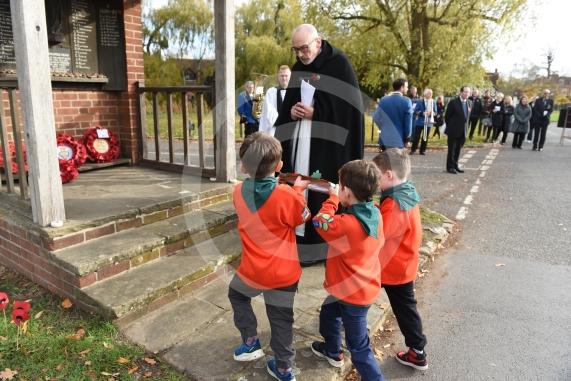 Remembrance Sunday in Holyport