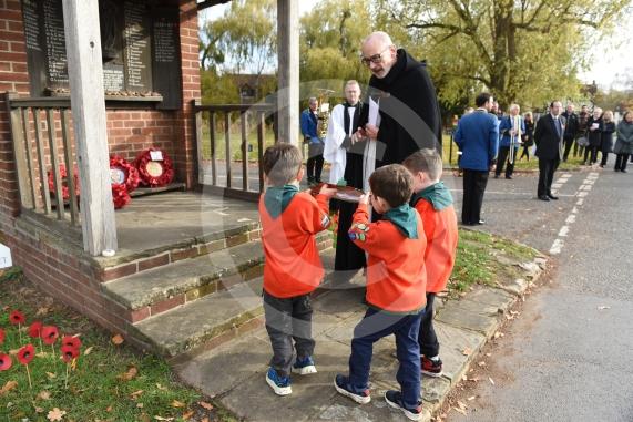 Remembrance Sunday in Holyport