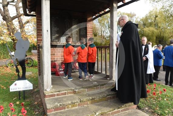 Remembrance Sunday in Holyport