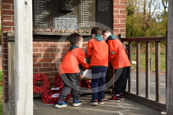 Remembrance Sunday in Holyport