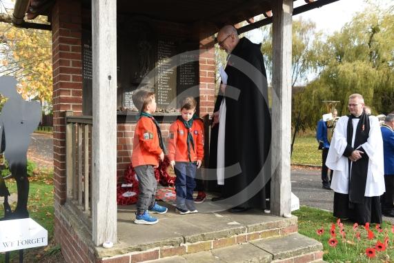 Remembrance Sunday in Holyport