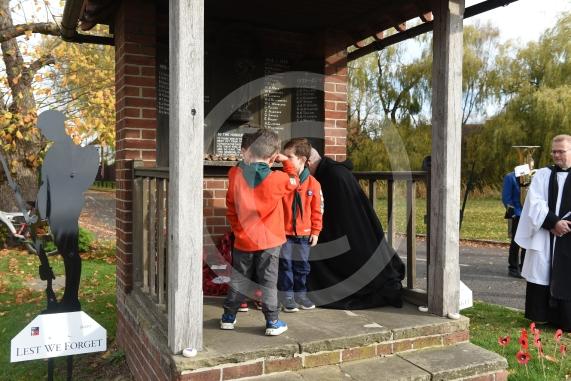 Remembrance Sunday in Holyport