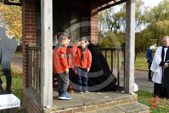 Remembrance Sunday in Holyport
