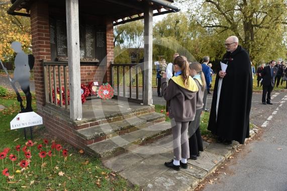 Remembrance Sunday in Holyport