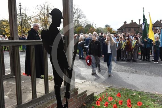 Remembrance Sunday in Holyport