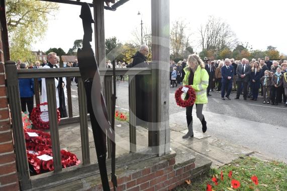 Remembrance Sunday in Holyport