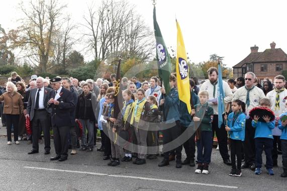 Remembrance Sunday in Holyport