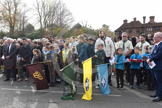 Remembrance Sunday in Holyport