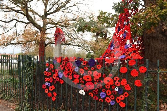 Clewer War Memorial (based at Clewer Memorial Park), Dedworth RoadA stunning sea of more than 2,000 handmade poppies will surround the Clewer War Memorial in Dedworth