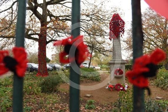 Clewer War Memorial (based at Clewer Memorial Park), Dedworth RoadA stunning sea of more than 2,000 handmade poppies will surround the Clewer War Memorial in Dedworth