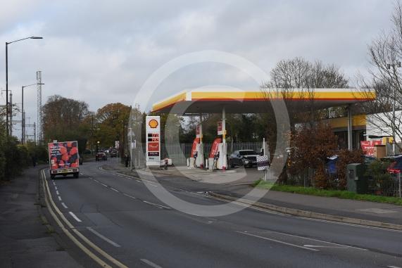 Shell Garage, Burnham Lane, near Burnham Railway Station. A woman suffered life-threatening injuries after being assaulted at the Shell Garage in Burnham Lane.