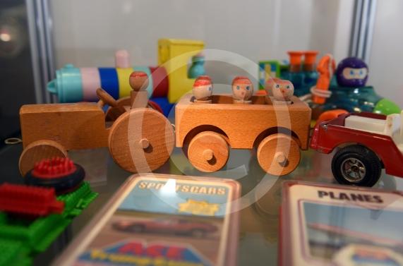Maidenhead Heritage Centre.Photo of their new exhibition- Toys of Yesteryear that is launching on Friday. 