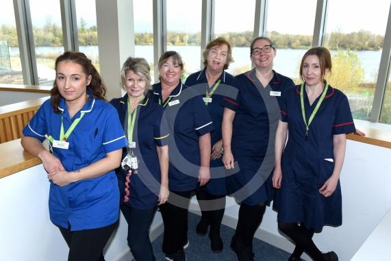 Thames Hospice feature focuses on the work of hospice at home nurses. Palliative care nurse Fran Rice who is head of the Hospice at Home team working in the Thames Valley.Home nursing team. Thames Hospice in Windsor Road, Bray