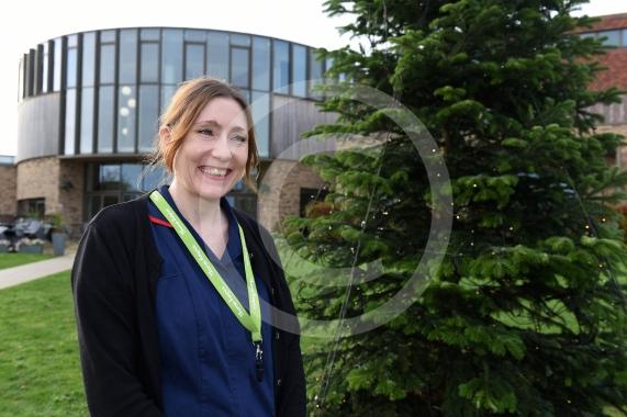 Thames Hospice feature focuses on the work of hospice at home nurses. Palliative care nurse Fran Rice who is head of the Hospice at Home team working in the Thames Valley.Home nursing team. Thames Hospice in Windsor Road, Bray