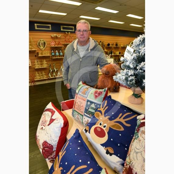 Nicholsons Shopping Centre, Maidenhead Purple Pansy are back in Maidenhead town centre with their pop-up Christmas shop. Mark Simeone