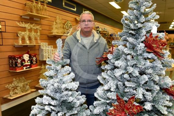 Nicholsons Shopping Centre, Maidenhead Purple Pansy are back in Maidenhead town centre with their pop-up Christmas shop. Mark Simeone