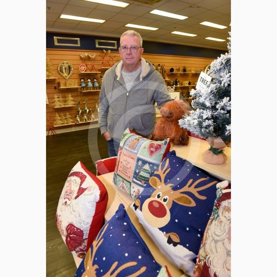 Nicholsons Shopping Centre, Maidenhead Purple Pansy are back in Maidenhead town centre with their pop-up Christmas shop. Mark Simeone