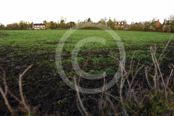 Land west of Lent Rise Road in Burnham has been earmarked as a site for up to 1,000 new homes by developer Croudace Homes. Shots of the land set for development.