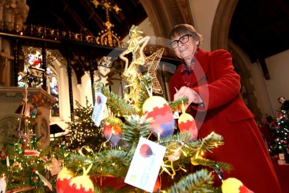 St Luke’s Christmas Tree Festival. St Luke’s Church, Norfolk Road, MaidenheadEileen Goford