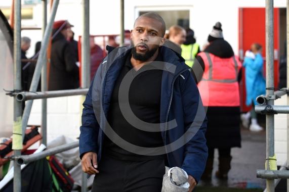 Maidenhead Utd V Hornchurch Ryan Peters first match in charge1-0 goal celebration
