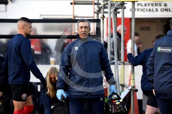 Maidenhead Utd V Hornchurch Ryan Peters first match in charge