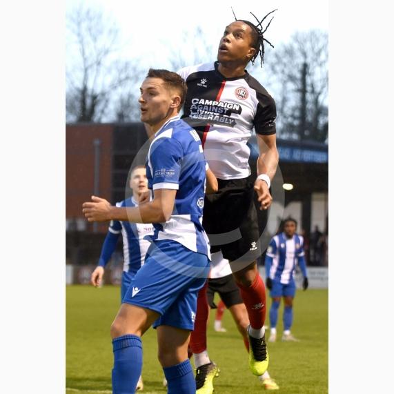 Maidenhead Utd V Hornchurch Ryan Peters first match in charge