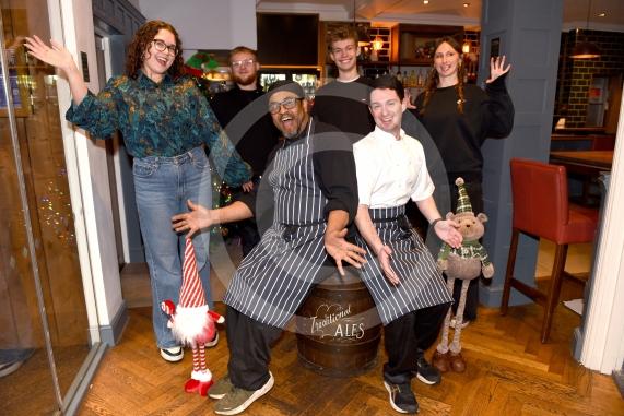 The Queen Charlotte has reopened under new management. Team staff shotThe Queen Charlotte, Church Lane, Windsor