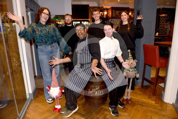 The Queen Charlotte has reopened under new management. Team staff shotThe Queen Charlotte, Church Lane, Windsor