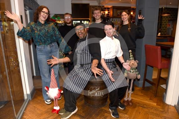 The Queen Charlotte has reopened under new management. Team staff shotThe Queen Charlotte, Church Lane, Windsor