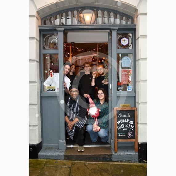 The Queen Charlotte has reopened under new management. Team staff shotThe Queen Charlotte, Church Lane, Windsor