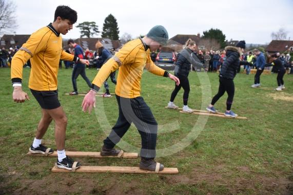 The annual Boxing Day Games. Organised by local charity fund raisers, the Cherry Pickers of Cookham Dean, the event will consist of five silly games and a tug-of-war